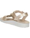 girl Sandals GEOX J35EAD 0NF2J J SANDAL COSTAREI  C2012 LT GOLD
