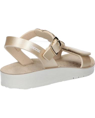 girl Sandals GEOX J35EAD 0NF2J J SANDAL COSTAREI  C2012 LT GOLD