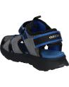 boy Sandals GEOX J45F1F 014ME J SANDAL AIRADYUM BO  C0069 GREY-ROYAL