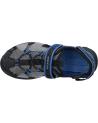 boy Sandals GEOX J45F1F 014ME J SANDAL AIRADYUM BO  C0069 GREY-ROYAL