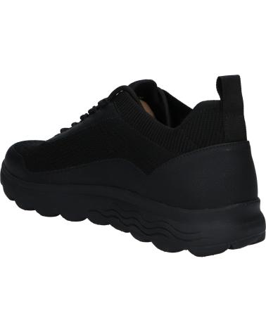 Man Trainers GEOX U35BYA 0006K U SPHERICA  C9996 BLACK-BLACK