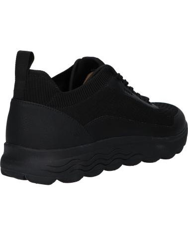 Man Trainers GEOX U35BYA 0006K U SPHERICA  C9996 BLACK-BLACK