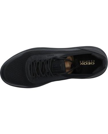 Man Trainers GEOX U35BYA 0006K U SPHERICA  C9996 BLACK-BLACK