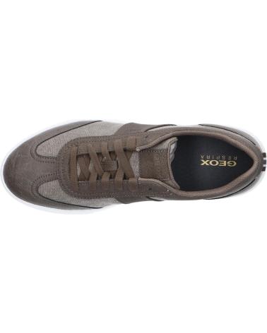 Man Trainers GEOX U4570A 010EK U RIETI  C1018 DOVE GREY
