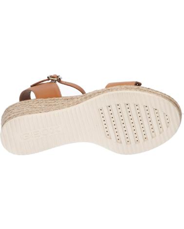 Woman Sandals GEOX D45GVA 00043 D PONZA  C6001 COGNAC