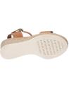 Woman Sandals GEOX D45GVA 00043 D PONZA  C6001 COGNAC