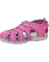 girl Sandals GEOX J25D9A 01550 JR SANDAL ROXANNE  C8257 FUCHSIA-LILAC