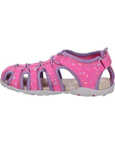 girl Sandals GEOX J25D9A 01550 JR SANDAL ROXANNE  C8257 FUCHSIA-LILAC
