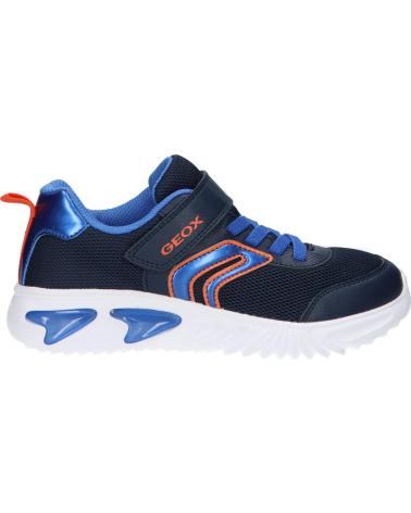 boy Trainers GEOX J45DZC 014CE J ASSISTER  C4226 NAVY-ROYAL