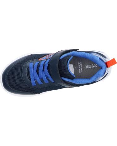boy Trainers GEOX J45DZC 014CE J ASSISTER  C4226 NAVY-ROYAL
