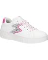 Woman and girl and boy Trainers GEOX J45DVA 0BCEW J MIKIROSHI  C0563 WHITE-FUCHSIA