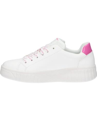 Woman and girl and boy Trainers GEOX J45DVA 0BCEW J MIKIROSHI  C0563 WHITE-FUCHSIA