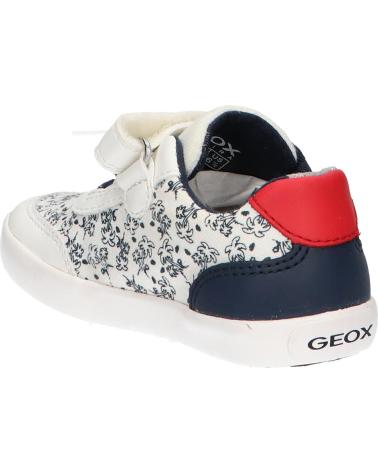Zapatillas casual para niño GEOX  de  B021NA 01054 B GISLI  C0899 WHITE-NAVY