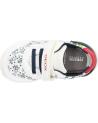 Zapatillas casual para niño GEOX  de  B021NA 01054 B GISLI  C0899 WHITE-NAVY