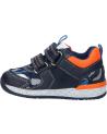Zapatillas casual para niño GEOX  de  B150RB 08514 B RISHON  CF47R NAVY-LT ORANGE