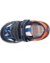 Zapatillas casual para niño GEOX  de  B150RB 08514 B RISHON  CF47R NAVY-LT ORANGE