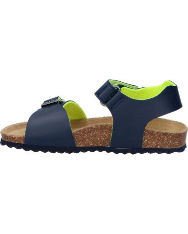 boy Sandals GEOX J028LB 0003W J GHITA  C4502 NAVY-FLUO YELLOW
