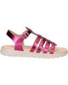 Woman and girl Sandals GEOX J35GSB 000CF J SANDAL SOLEIMA  C8002 FUCHSIA