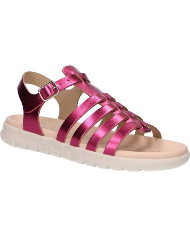 Woman and girl Sandals GEOX J35GSB 000CF J SANDAL SOLEIMA  C8002 FUCHSIA
