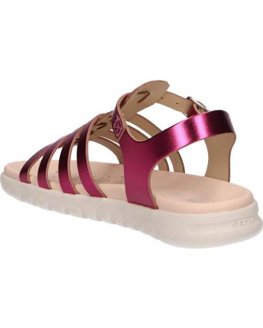 Woman and girl Sandals GEOX J35GSB 000CF J SANDAL SOLEIMA  C8002 FUCHSIA