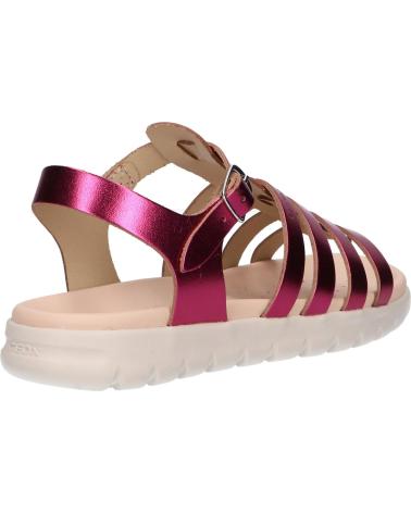 Woman and girl Sandals GEOX J35GSB 000CF J SANDAL SOLEIMA  C8002 FUCHSIA