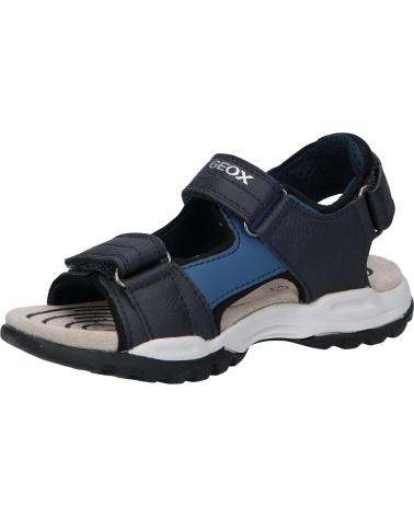  Dress sandals for boy GEOX J450RA 015ME J BOREALIS  C0735 NAVY-RED