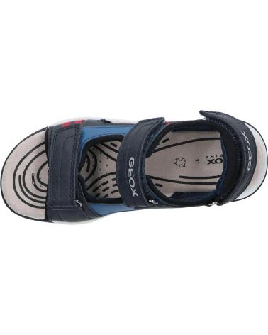  Dress sandals for boy GEOX J450RA 015ME J BOREALIS  C0735 NAVY-RED