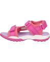 girl Sandals GEOX J450WA 01411 J BOREALIS  C8N7Q FUCHSIA-LT CORAL