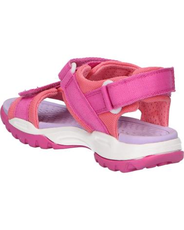 girl Sandals GEOX J450WA 01411 J BOREALIS  C8N7Q FUCHSIA-LT CORAL