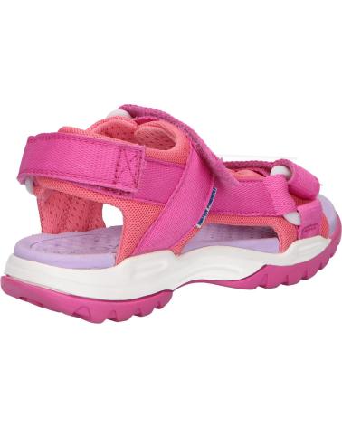 girl Sandals GEOX J450WA 01411 J BOREALIS  C8N7Q FUCHSIA-LT CORAL