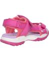 girl Sandals GEOX J450WA 01411 J BOREALIS  C8N7Q FUCHSIA-LT CORAL