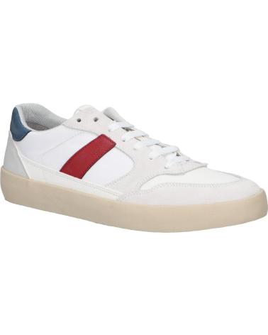 Man Trainers GEOX U45BUB 0PTFU U AFFILE  C0050 WHITE-RED