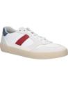 Man Trainers GEOX U45BUB 0PTFU U AFFILE  C0050 WHITE-RED