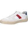 Man Trainers GEOX U45BUB 0PTFU U AFFILE  C0050 WHITE-RED