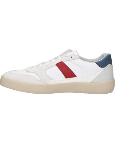 Man Trainers GEOX U45BUB 0PTFU U AFFILE  C0050 WHITE-RED