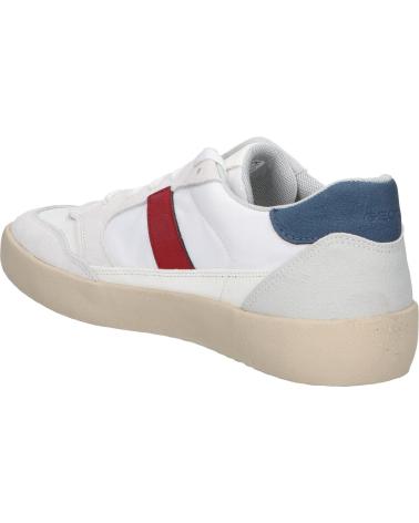 Man Trainers GEOX U45BUB 0PTFU U AFFILE  C0050 WHITE-RED