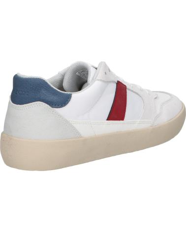 Man Trainers GEOX U45BUB 0PTFU U AFFILE  C0050 WHITE-RED