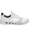 Man Trainers GEOX U46HRA 0FU22 U SPHERICA ECUB  C1236 WHITE-LT GREY