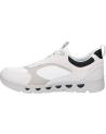 Man Trainers GEOX U46HRA 0FU22 U SPHERICA ECUB  C1236 WHITE-LT GREY