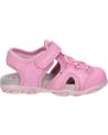 girl Sandals GEOX B3557C 05014 B S FLAFFEE  C8006 DK PINK