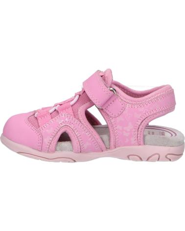 girl Sandals GEOX B3557C 05014 B S FLAFFEE  C8006 DK PINK