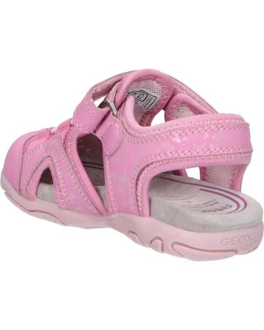 girl Sandals GEOX B3557C 05014 B S FLAFFEE  C8006 DK PINK