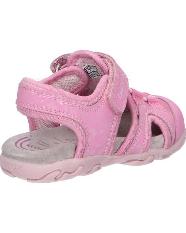 girl Sandals GEOX B3557C 05014 B S FLAFFEE  C8006 DK PINK