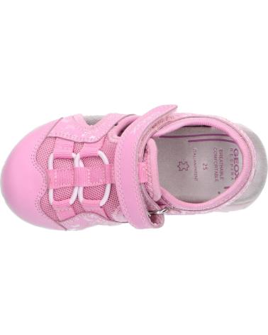 girl Sandals GEOX B3557C 05014 B S FLAFFEE  C8006 DK PINK