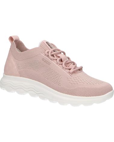 Baskets décontractées pour femmes GEOX  pour  D15NUA 09T22 D SPHERICA  C8172 LT ROSE