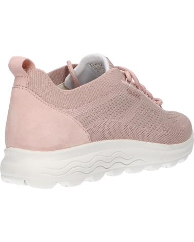 Baskets décontractées pour femmes GEOX  pour  D15NUA 09T22 D SPHERICA  C8172 LT ROSE