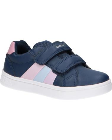 girl Trainers GEOX J354MA 000BC J DJROCK  C0694 NAVY-PINK