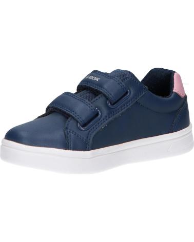 girl Trainers GEOX J354MA 000BC J DJROCK  C0694 NAVY-PINK