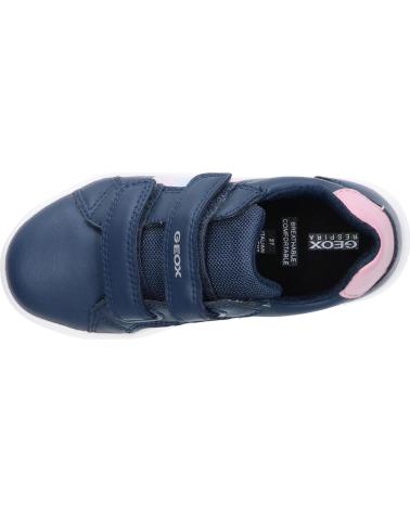 girl Trainers GEOX J354MA 000BC J DJROCK  C0694 NAVY-PINK