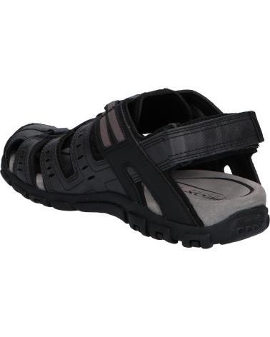 Man Sandals GEOX U35CFB 00034 U KOSMOPOLIS GRIP  C6021 DK BROWN